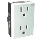 Receptáculo Duplex 2P+T 15A 127V～Royer 100