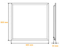 Panel Led 2x2 36W