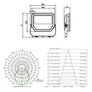 Reflector Led Floodlight PFM 30W 5000K