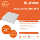 Luminaria Led Slim Plafon Square 15W