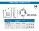 Centro de Carga para Empotrar 3 Polos