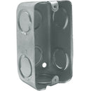 Caja Metálica tipo Chalupa 2x4 Galvanizada